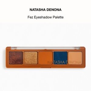 NATASHA DENONA Fez Eyeshadow Palette desert browns and deep blues eyeshadow